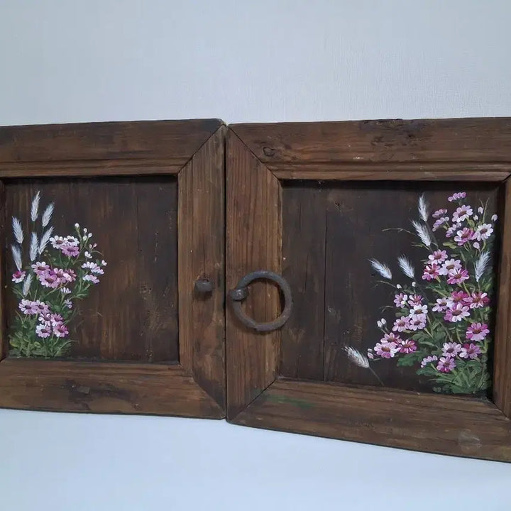 [BUNJANG] Antique Wooden Door (Set of 2) / 옛날문. 2개