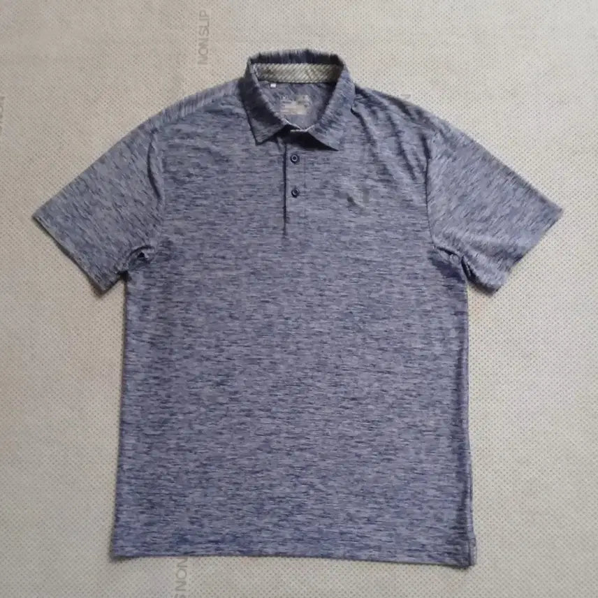 [BUNJANG] Under Armour Blue Short Sleeve Polo Shirt / 언더아머 블루 반팔 카라티