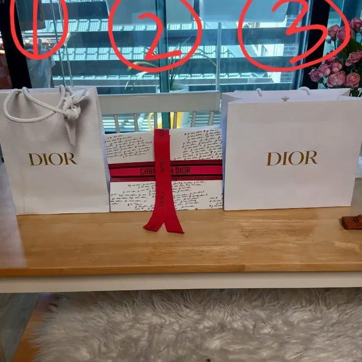 [BUNJANG] Dior Shopping Bag Set / 디올 쇼핑백