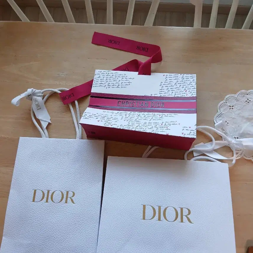[BUNJANG] Dior Shopping Bag Set / 디올 쇼핑백