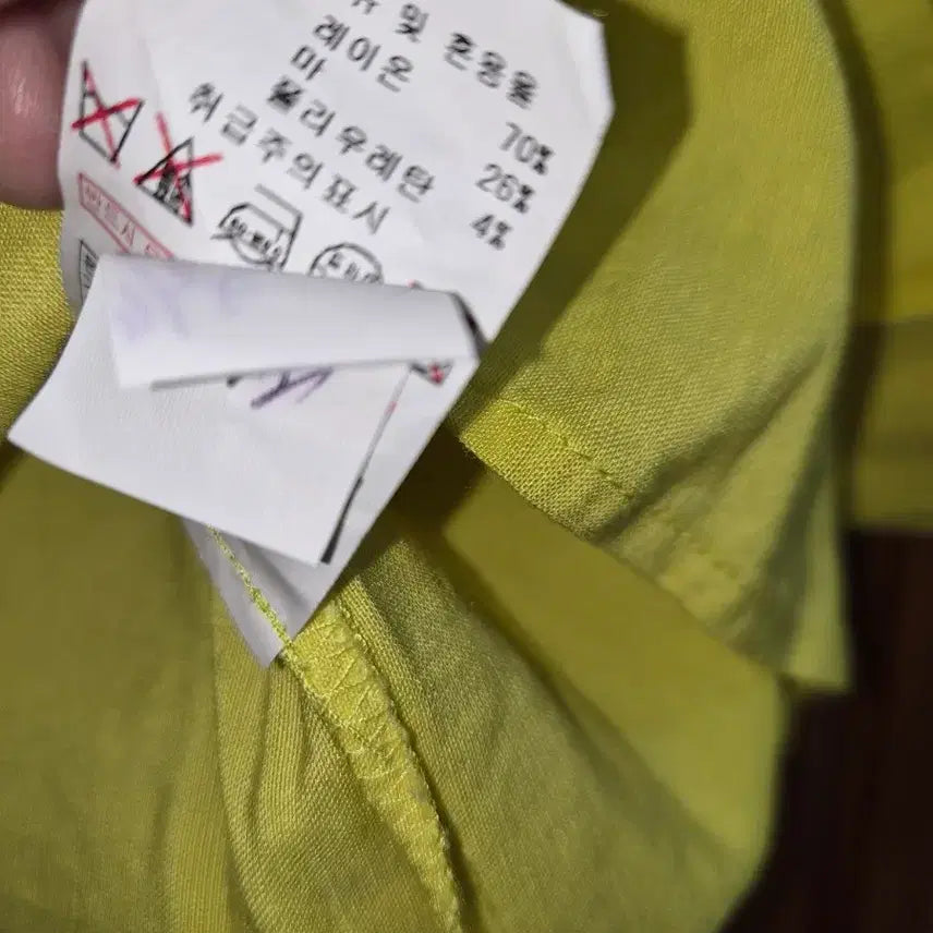 [BUNJANG] Benetton Linen Blend Blouse / 베네통 마혼방 상의 55 66프리