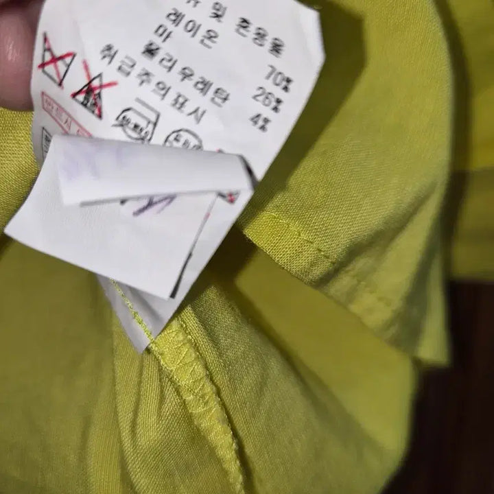 [BUNJANG] Benetton Linen Blend Blouse / 베네통 마혼방 상의 55 66프리
