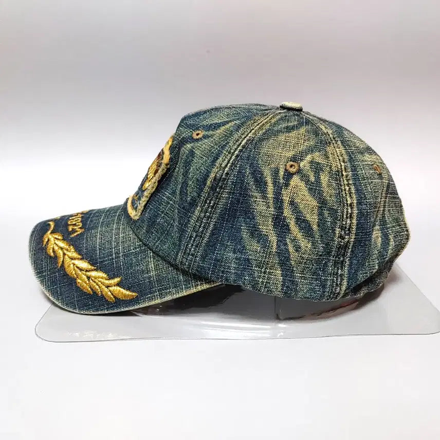 [BUNJANG] Rudolph Valentino Vintage Denim Hat / 루돌프 발렌티노 빈티지 데님 모자 K-211