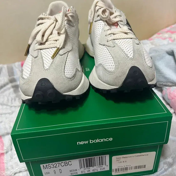 [BUNJANG] New Balance 327 Casablanca White Sneakers / 뉴발란스 327 카사블랑카 화이트 KREAM택포함 270사이즈