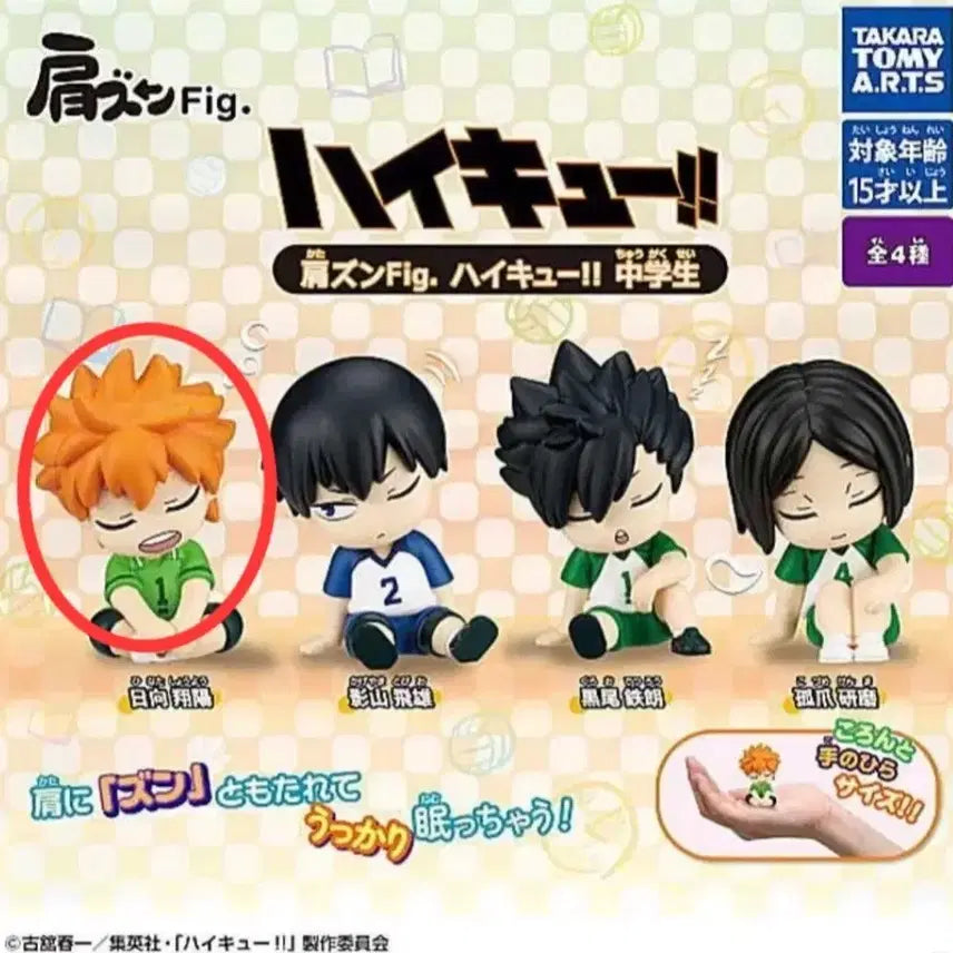 [BUNJANG] Haikyuu Hinata Shoyo Middle School Version Shoulder-kun Figure / 하이큐 어깨쿵 중학생버전 히나타 쇼요