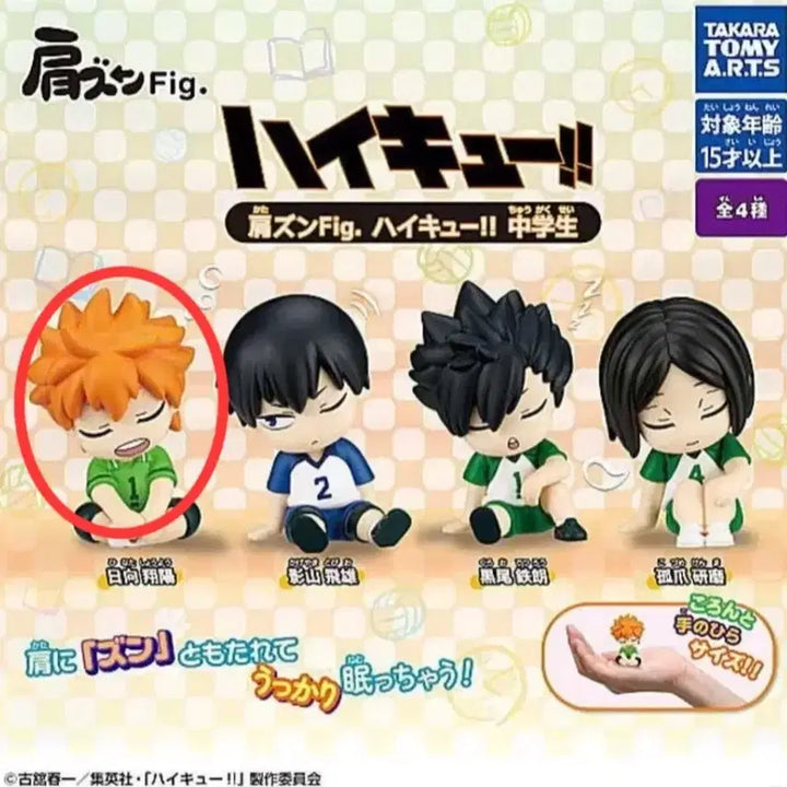 [BUNJANG] Haikyuu Hinata Shoyo Middle School Version Shoulder-kun Figure / 하이큐 어깨쿵 중학생버전 히나타 쇼요