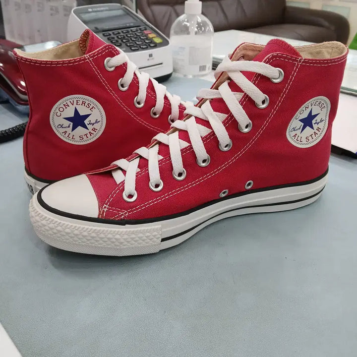 [BUNJANG] Converse All Star High Top Red Sneakers (Men&