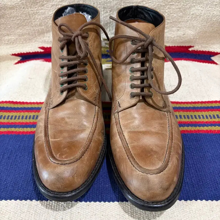 [BUNJANG] Alfredo Bannister Lace-Up Tanker Boots / 알프레도 바니스터 레이스업 탱커 부츠