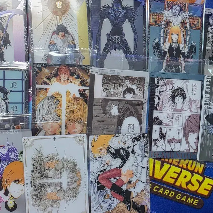[BUNJANG] Death Note Wafer Card Bundle Set / 데스노트 웨하스 카드 일괄