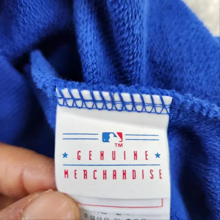 [BUNJANG] MLB Big Logo Sweatshirt Blue Unisex M / [정품] MLB 빅로고 맨투맨 블루 남녀공용 M