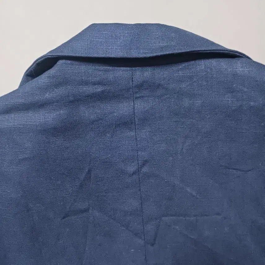[BUNJANG] 2XL Patterned Linen Two-Button Blazer Jacket / [2XL] 패턴 린넨 투버튼 블레이저 자켓