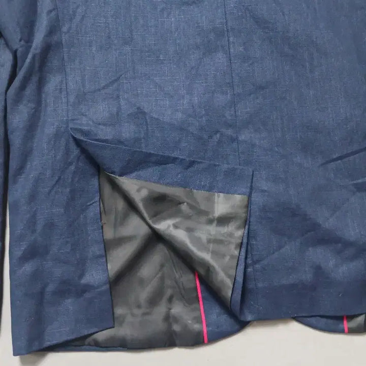 [BUNJANG] 2XL Patterned Linen Two-Button Blazer Jacket / [2XL] 패턴 린넨 투버튼 블레이저 자켓
