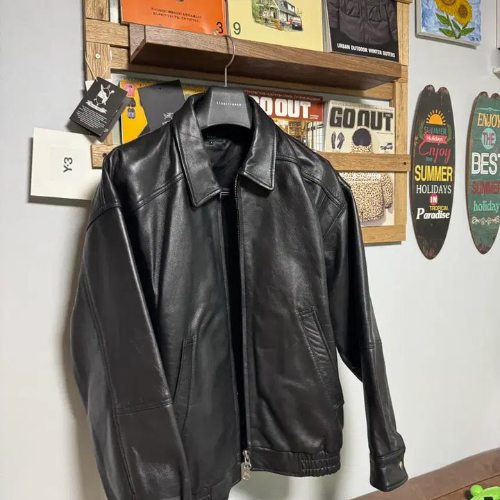 [BUNJANG] Beams Leather Bomber Jacket / 빔즈 래더 봄버 판매