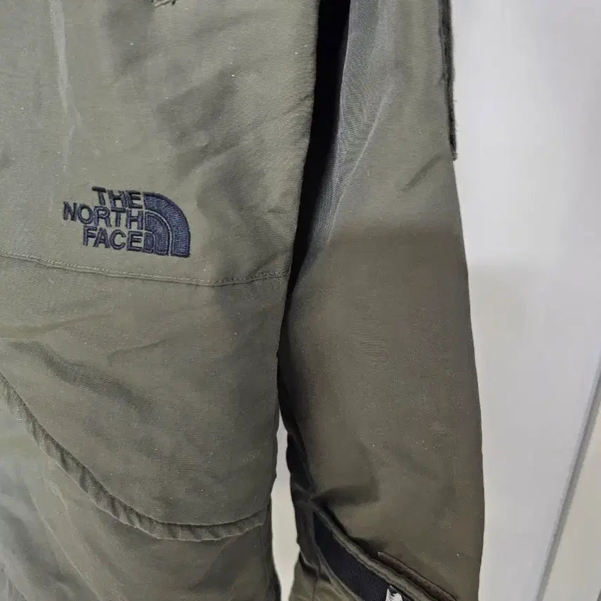 [BUNJANG] The North Face Khaki Hooded Jacket L / 노스페이스 카키색 후드  자켓 L