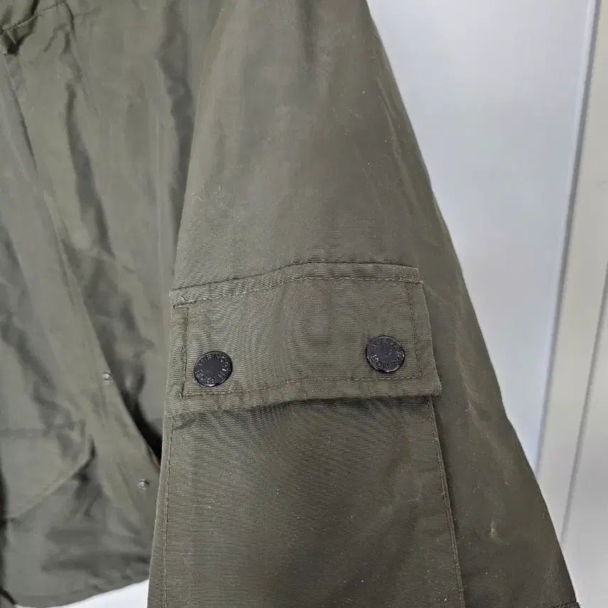 [BUNJANG] The North Face Khaki Hooded Jacket L / 노스페이스 카키색 후드  자켓 L