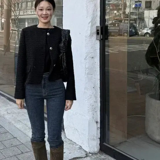 [BUNJANG] Hazelmode Tweed Jacket / 헤이즐모드 트위드자켓 팝니다.