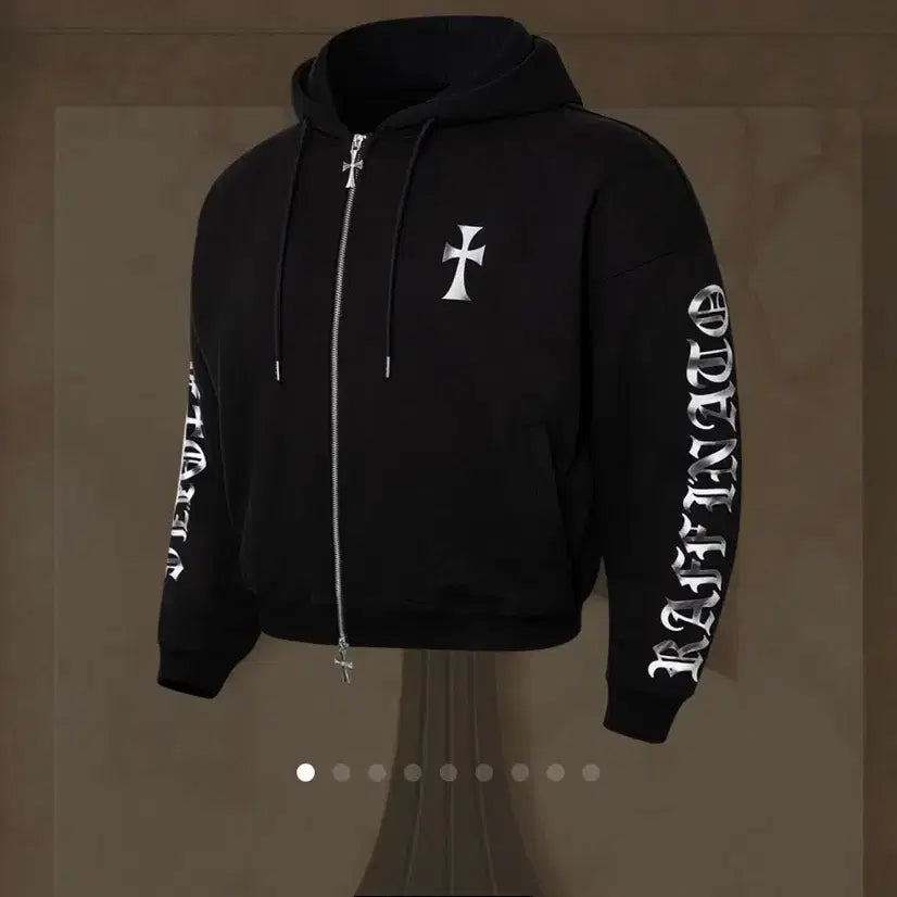 [BUNJANG] Rapinato Etoile Hood &amp; Hoodie Zip-up / (구매) 라피나토에뚜알 후드집업 48사이즈 블랙