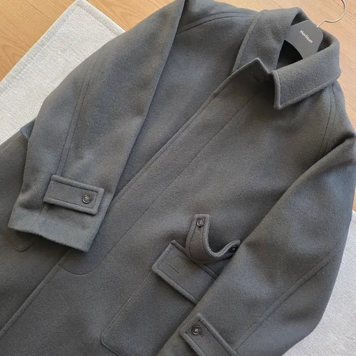 [BUNJANG] Holy Sun Winterport Coat Charcoal L / 홀리선 윈터포트 코트