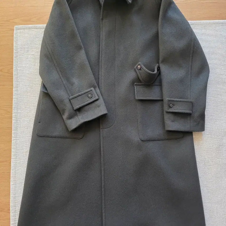 [BUNJANG] Holy Sun Winterport Coat Charcoal L / 홀리선 윈터포트 코트