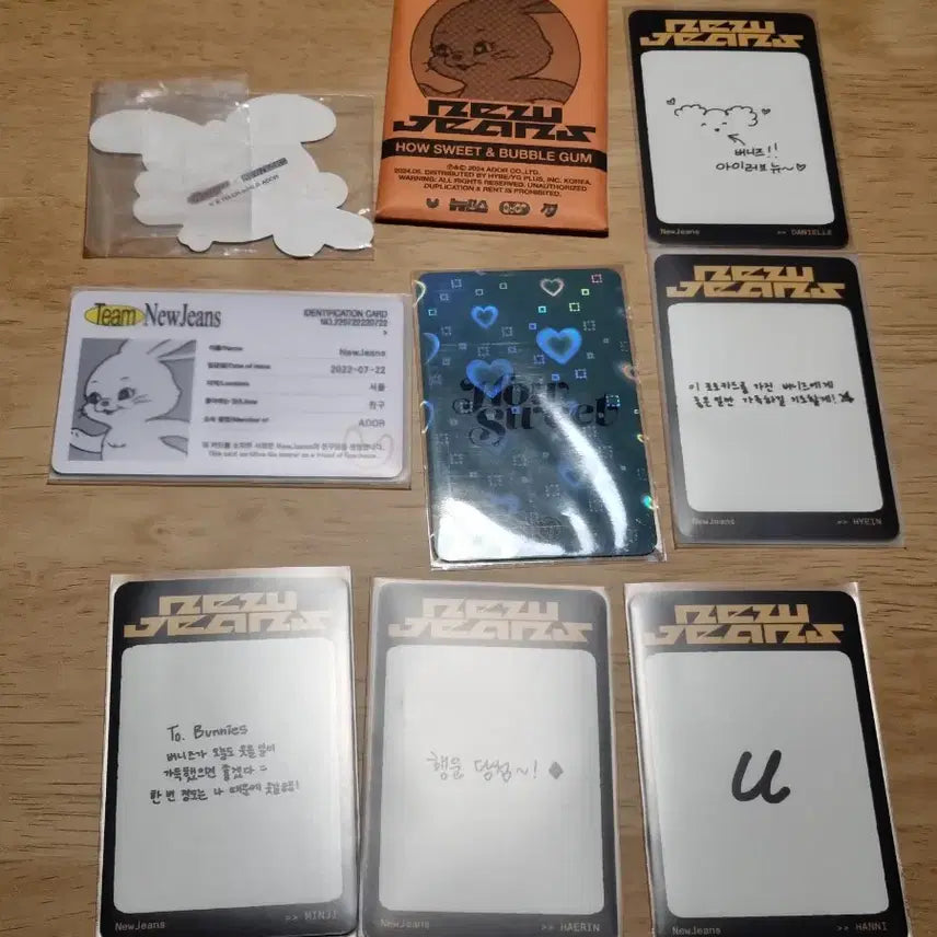 [SOLD OUT] 새상품 뉴진스 포토카드 세트 일괄