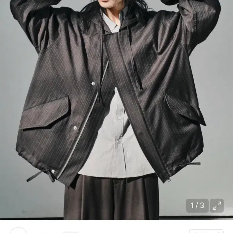 [SOLD OUT] [1] 다이브인 M-51 STRIPE JACKET (BLACK)