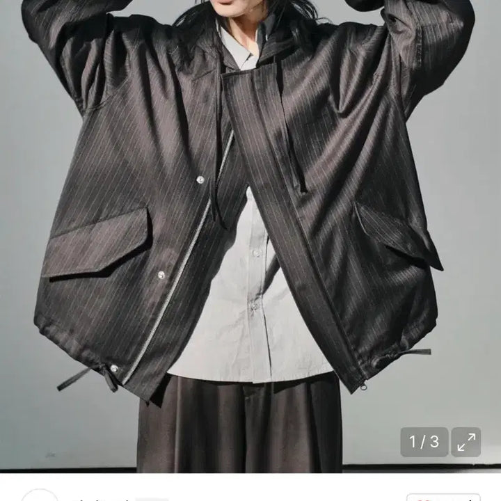 [SOLD OUT] [1] 다이브인 M-51 STRIPE JACKET (BLACK)