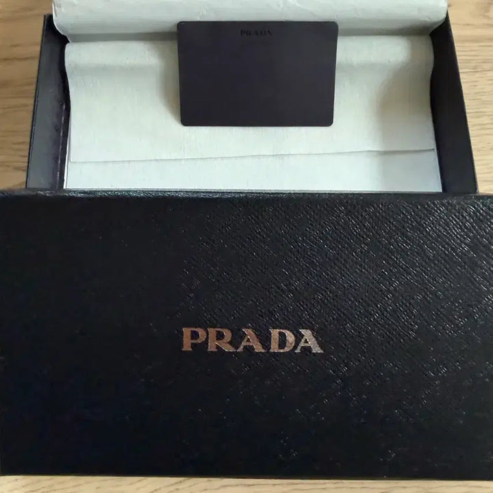 [BUNJANG] Prada Saffiano Black Long Wallet / 프라다 사피아노 블랙 장지갑 풀박스