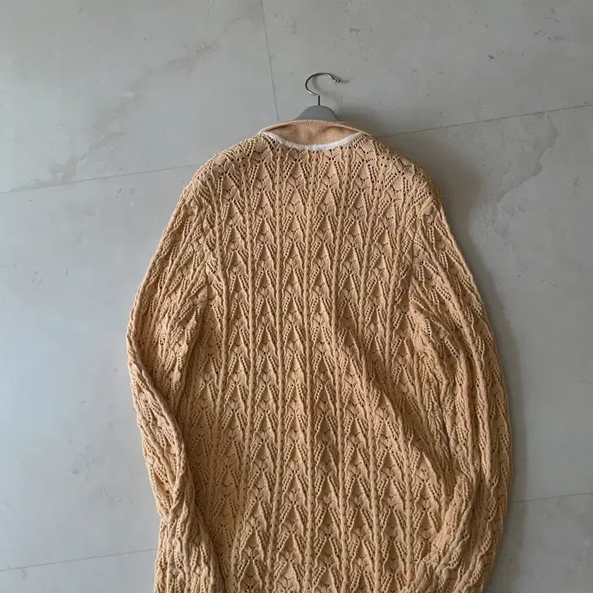 [BUNJANG] Imported Cotton Knit Cardigan / 새제품 수입 면100 고급스런 봄 니트 가디건 36사이즈
