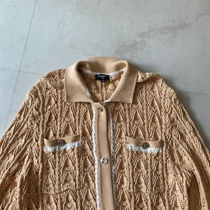 [BUNJANG] Imported Cotton Knit Cardigan / 새제품 수입 면100 고급스런 봄 니트 가디건 36사이즈