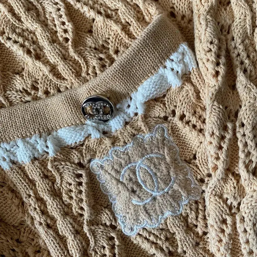 [BUNJANG] Imported Cotton Knit Cardigan / 새제품 수입 면100 고급스런 봄 니트 가디건 36사이즈