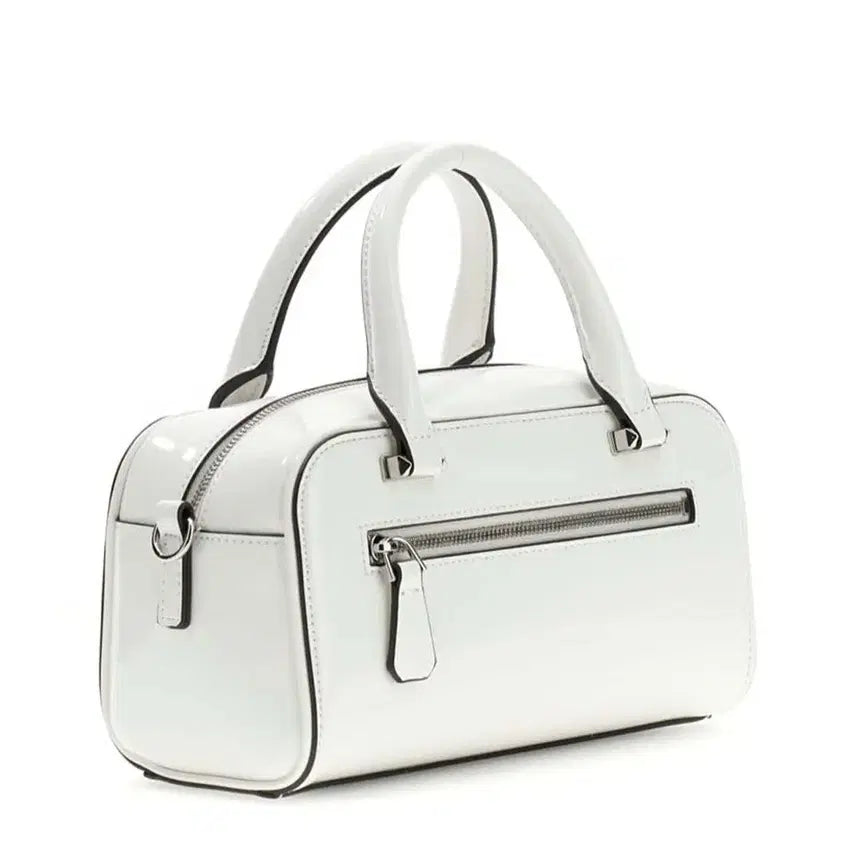 [BUNJANG] Guess Arnera Mini Satchel White Bag / 게스 아르네라 미니새틀백 화이트 새상품