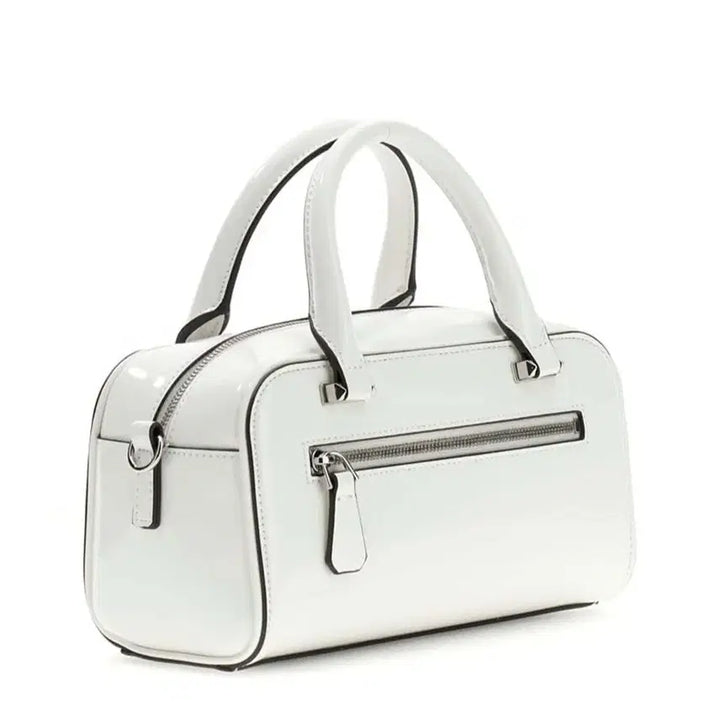 [BUNJANG] Guess Arnera Mini Satchel White Bag / 게스 아르네라 미니새틀백 화이트 새상품