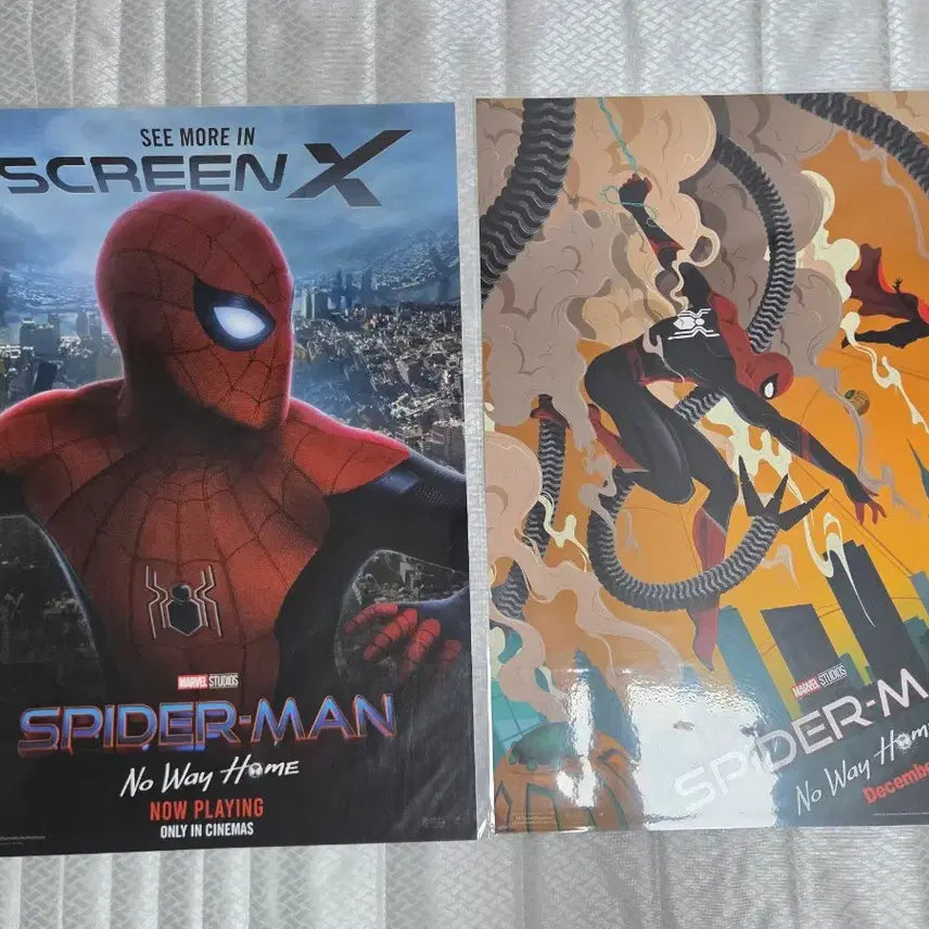 [BUNJANG] Spider-Man: No Way Home Poster Bundle Set / 스파이더맨 노웨이홈 포스터 2종 일괄