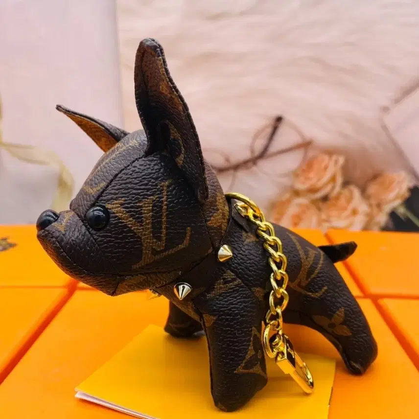 [BUNJANG] Louis Vuitton Dog Ornament Key Ring Bag Accessory / 루이비통 강아지 장식품키홀더 차 키링 가방 액세서리