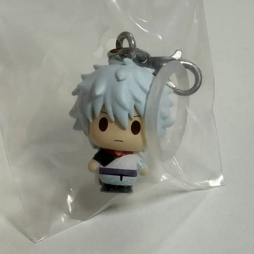 [BUNJANG] Gintama Gintoki Mejirushi Figure Keyring / 은혼 긴토키 메지루시