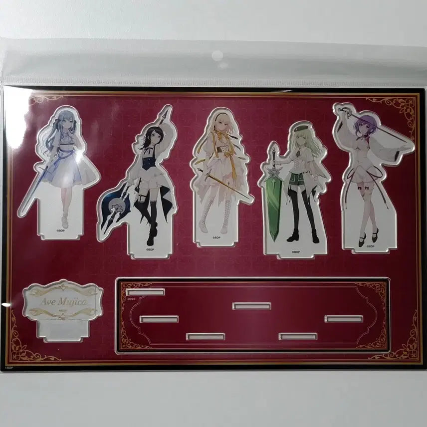 [SOLD OUT] 뱅드림 아베무지카 나이트 디오라마 아크릴스탠드 팝니다
