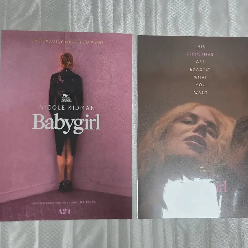 [BUNJANG] Baby Girl Movie Poster Set / 베이비걸 영화 포스터 2종