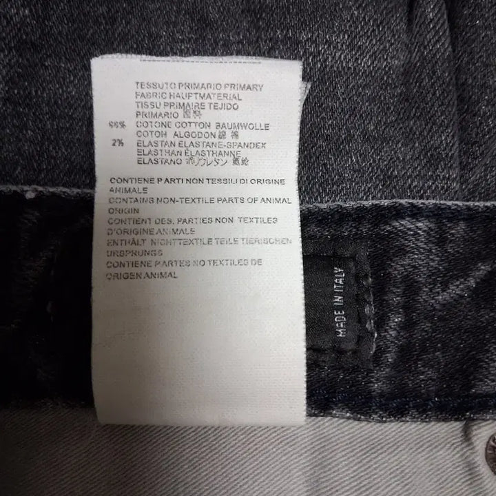 [BUNJANG] DSQUARED2 Black Washed Denim Jeans / DSQUARED2,블랙워싱.데님청바지,A급ㅡ32사이즈,택포