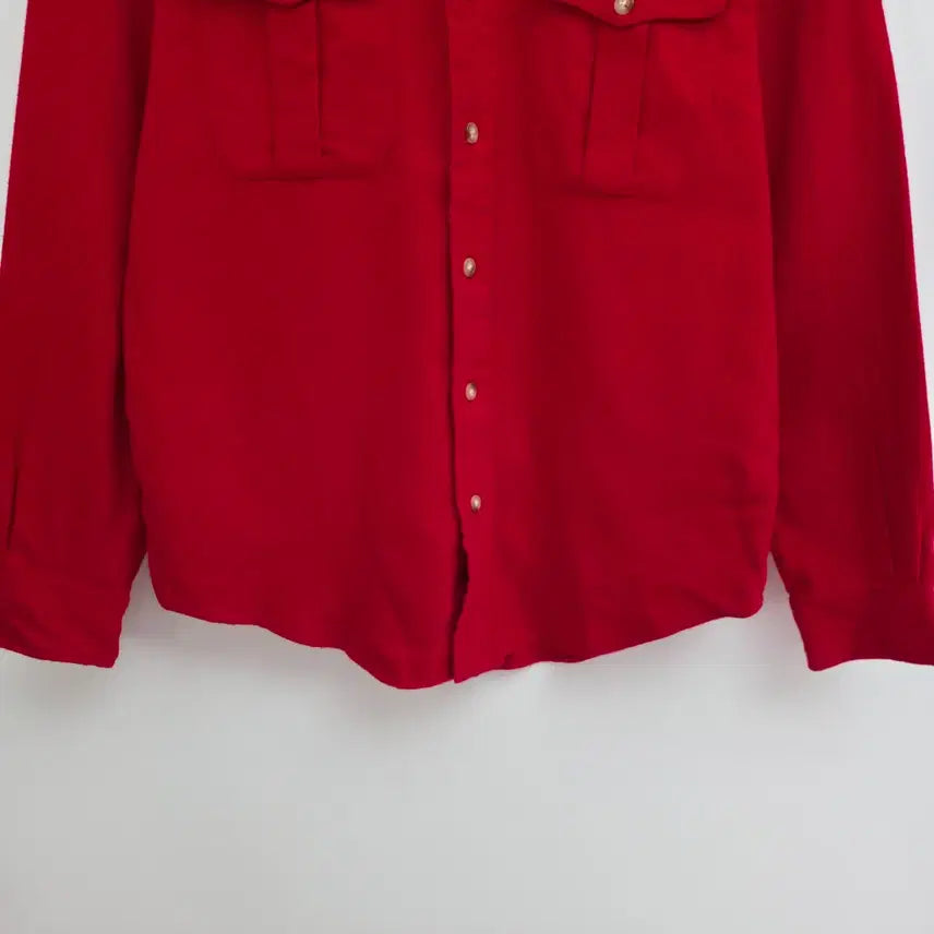 [BUNJANG] Polo Ralph Lauren Cotton Red Shirt / [L] 폴로 랄프로렌 코튼 레드 셔츠