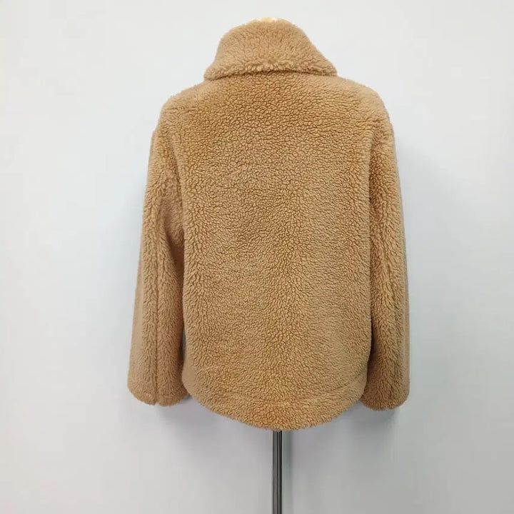 [BUNJANG] Uniqlo Fleece Collar Jacket (Size 66) / 유니클로 양털 카라 플리스 자켓 66