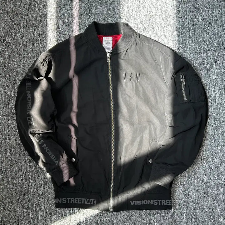 [BUNJANG] Vision Street Wear MA-1 Bomber Jacket / 비전 스트리트 웨어 MA-1 항공 자켓