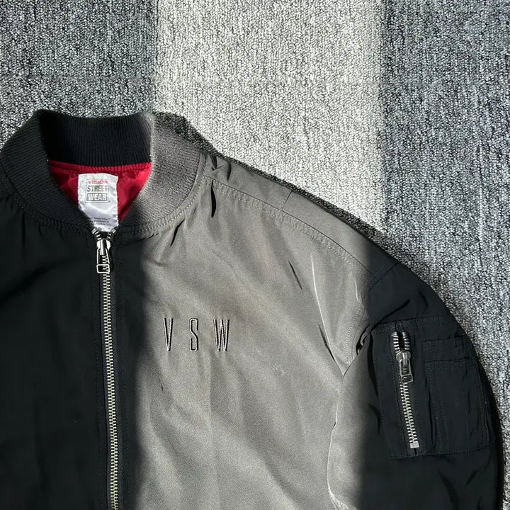 [BUNJANG] Vision Street Wear MA-1 Bomber Jacket / 비전 스트리트 웨어 MA-1 항공 자켓