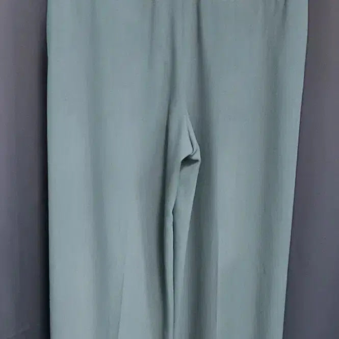 [BUNJANG] Kenneth Lady Mint Wide Slacks Pants / 케네스레이디 민트색 와이드 팬츠 슬랙스