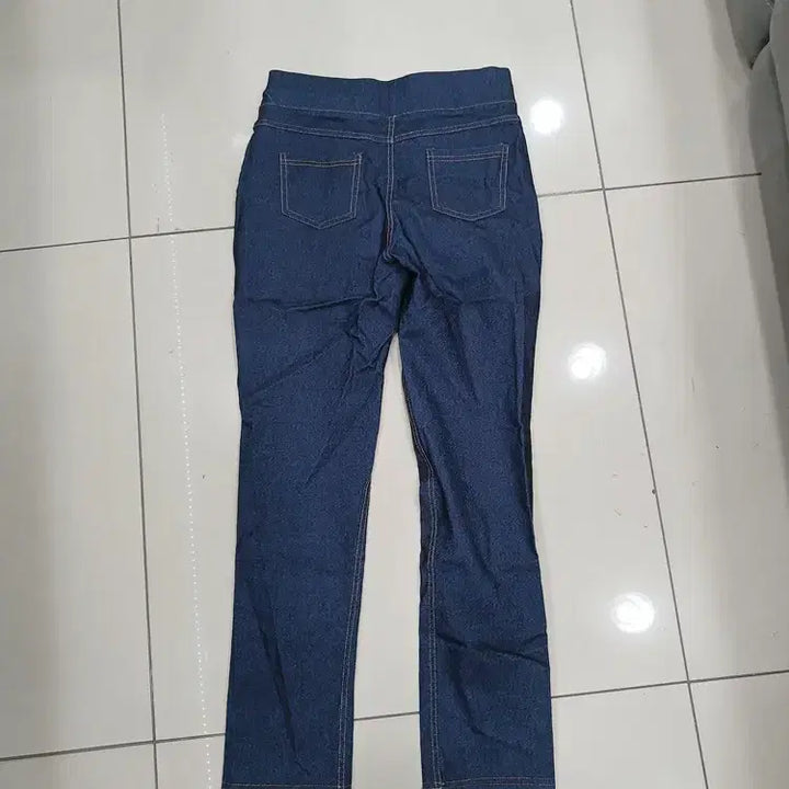 [BUNJANG] 77 Slim Waistband Leggings Jeans Pants / 슬림 77사이즈 허리밴딩 레깅스 청바지 팬츠 중고