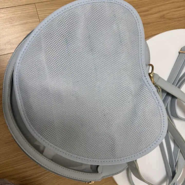[SOLD OUT] 후유네코 하트 이타백 스카이 블루 컬러판매
