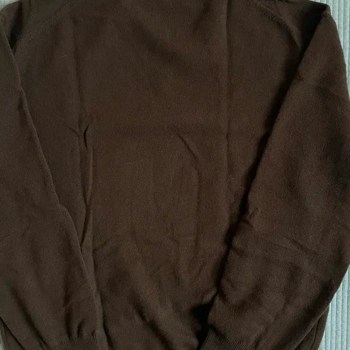 [SOLD OUT] BROWNYARD 브라운 브이넥 니트 브라운 3사이즈