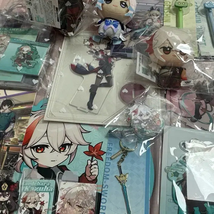 [BUNJANG] Genshin Impact Kazuha Bundle Set / 네고가능 원신 카즈하 위주 굿즈 탈덕처분 일괄