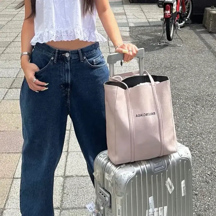 [SOLD OUT] 발렌시아가 에브리데이 토트백 핑크