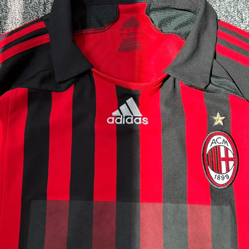 [BUNJANG] Adidas AC Milan Kaka Home Jersey / 아디다스 07-08 AC밀란 카카 홈 유니폼