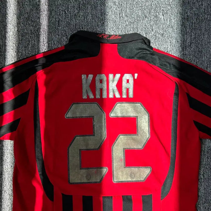 [BUNJANG] Adidas AC Milan Kaka Home Jersey / 아디다스 07-08 AC밀란 카카 홈 유니폼